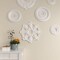 Ekena Millwork Angel Ceiling Medallion (Fits Canopies up to 4 3/8"), 20 7/8"OD x 3 5/8"ID x 1"P, Primed White CM20AN - alternate 8